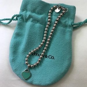 Return to Tiffany® Mini Heart Tag Bead Bracelet